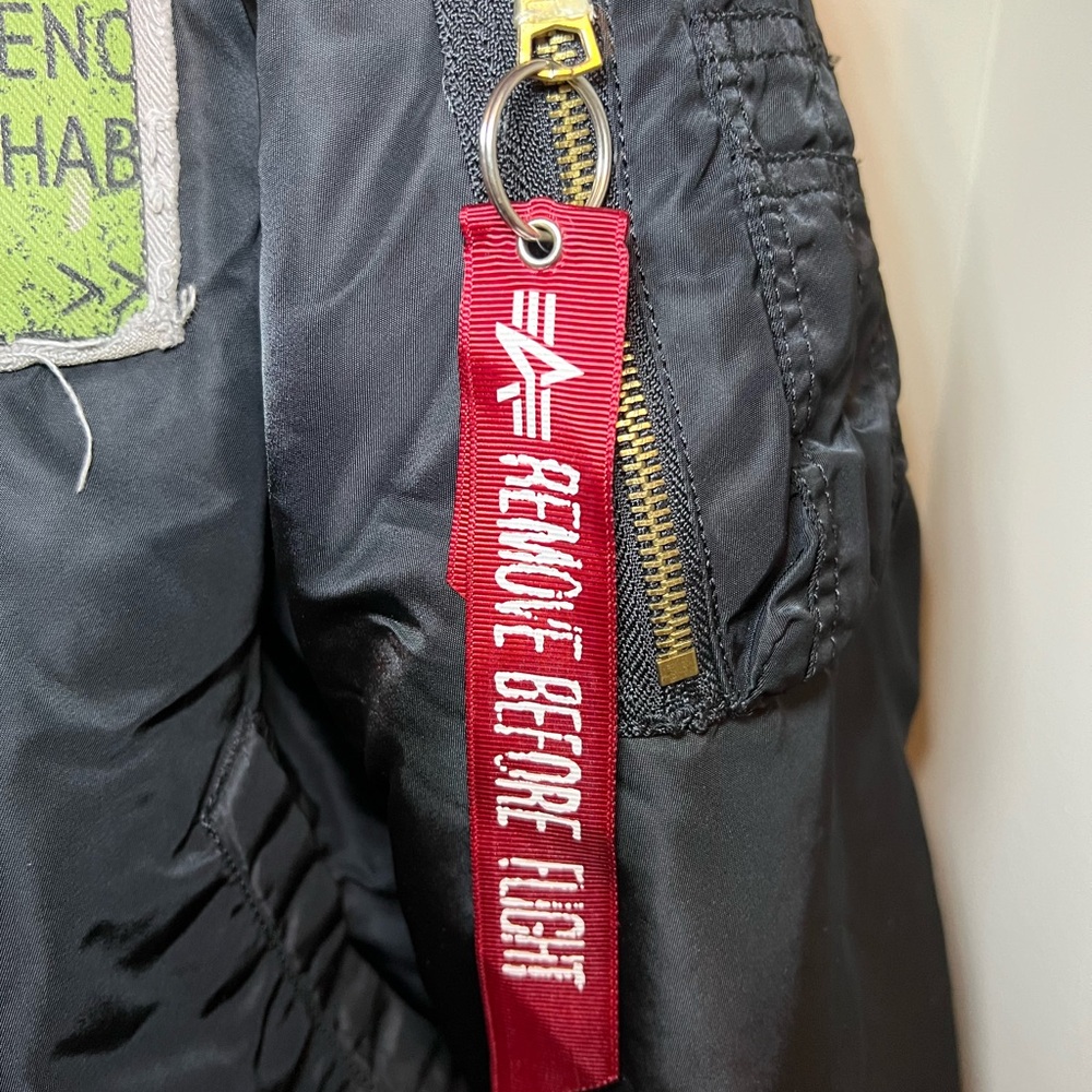 Alpha Industries X Urban Outfitters patchwork bomber jacket - Picture 3 of 16